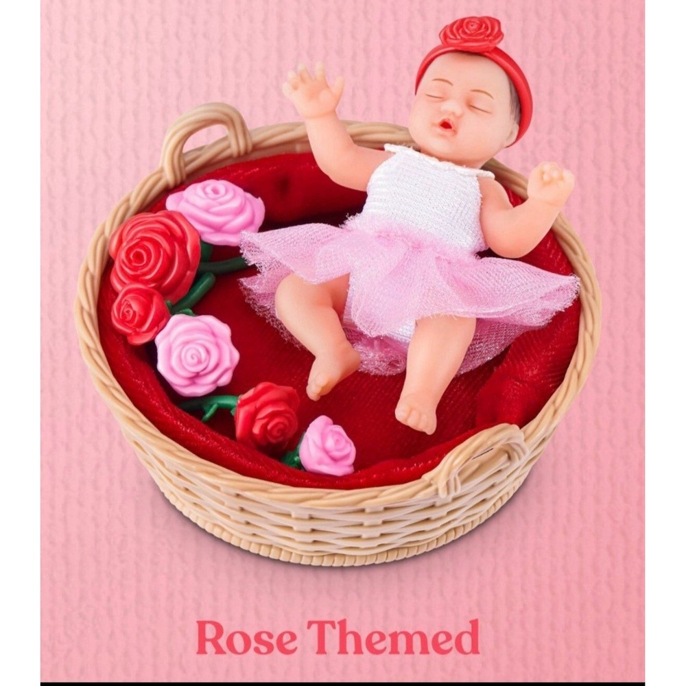 Zuru My Mini Baby Sweet Hearts Surprise Capsules Set of 2 Heart & Rose Theme NEW - Picture 3 of 8